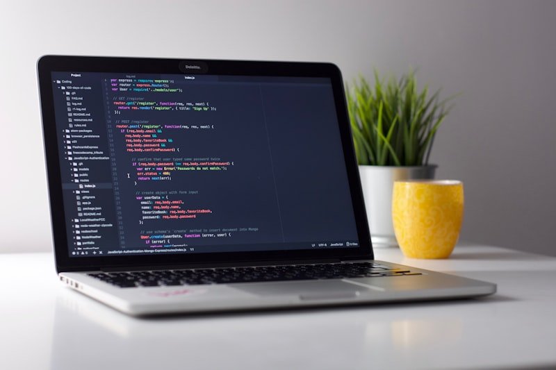 Programming Code on Screen